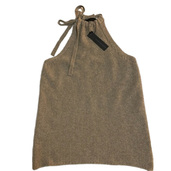 360 Cashmere Rhiannon Tie Strap Halter Top, size XS, 100% cashmere - Picture 6 of 13